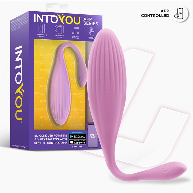 INTOYOU Huevo Vibrador con Rotación y APP - Imagen 2