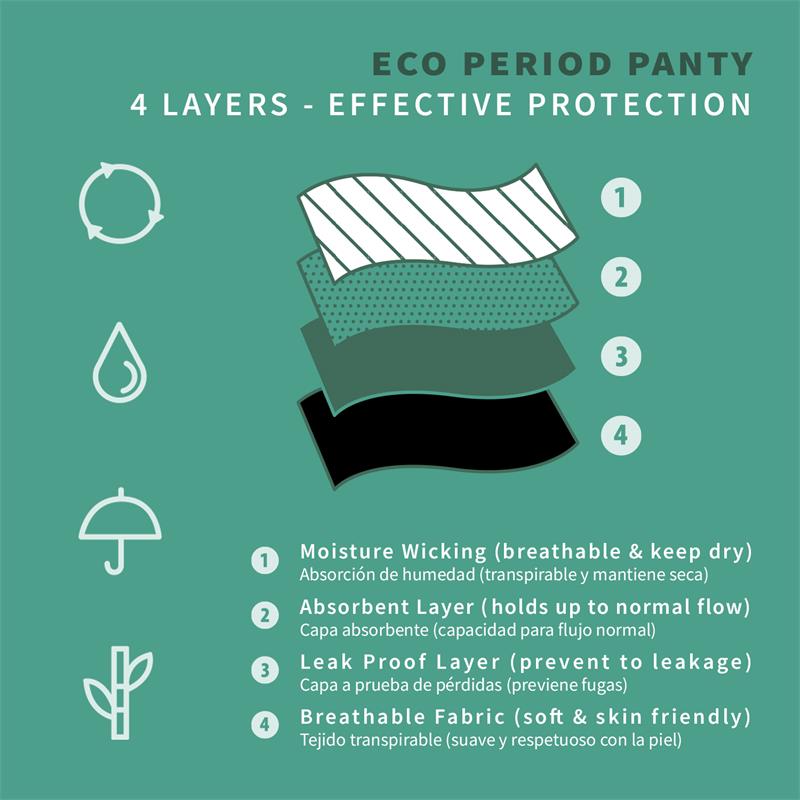 ADALET Braguita Menstrual Absorción Normal - Imagen 6