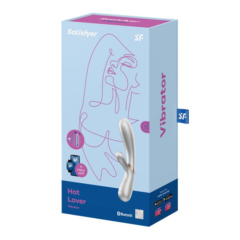 SATISFYER Vibrador Efecto Calor con APP Hot Lover - Imagen 6